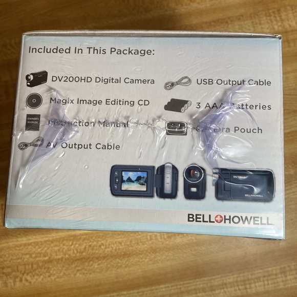 Bell+ Howell DV200HD Ultra Compact High Definition Digital Camcorder sealed New - Picture 5 of 5